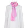 imageuxcell Long Chiffon Lightweight Sheer Wedding Scarf Silky Gradient Color Party Shawl Spring Summer Beach Wrap for WomenPink Blue