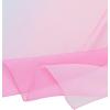 imageuxcell Long Chiffon Lightweight Sheer Wedding Scarf Silky Gradient Color Party Shawl Spring Summer Beach Wrap for WomenPink Blue