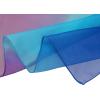 imageuxcell Long Chiffon Lightweight Sheer Wedding Scarf Silky Gradient Color Party Shawl Spring Summer Beach Wrap for WomenRoyal Blue