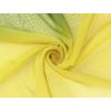 imageuxcell Long Chiffon Lightweight Sheer Wedding Scarf Silky Gradient Color Party Shawl Spring Summer Beach Wrap for WomenYellow