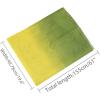 imageuxcell Long Chiffon Lightweight Sheer Wedding Scarf Silky Gradient Color Party Shawl Spring Summer Beach Wrap for WomenYellow
