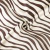 imageuxcell Women Small Square Scarf Scarves Leopard Printed Striped Polka Dots Pattern Kerchief NeckerchiefBrown Beige