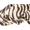 imageuxcell Women Small Square Scarf Scarves Leopard Printed Striped Polka Dots Pattern Kerchief NeckerchiefBrown Beige
