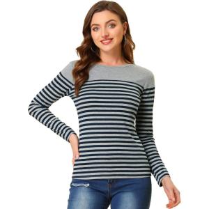 imageAllegra K womens CasualGray Blue