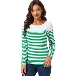 imageAllegra K womens CasualWhite Green
