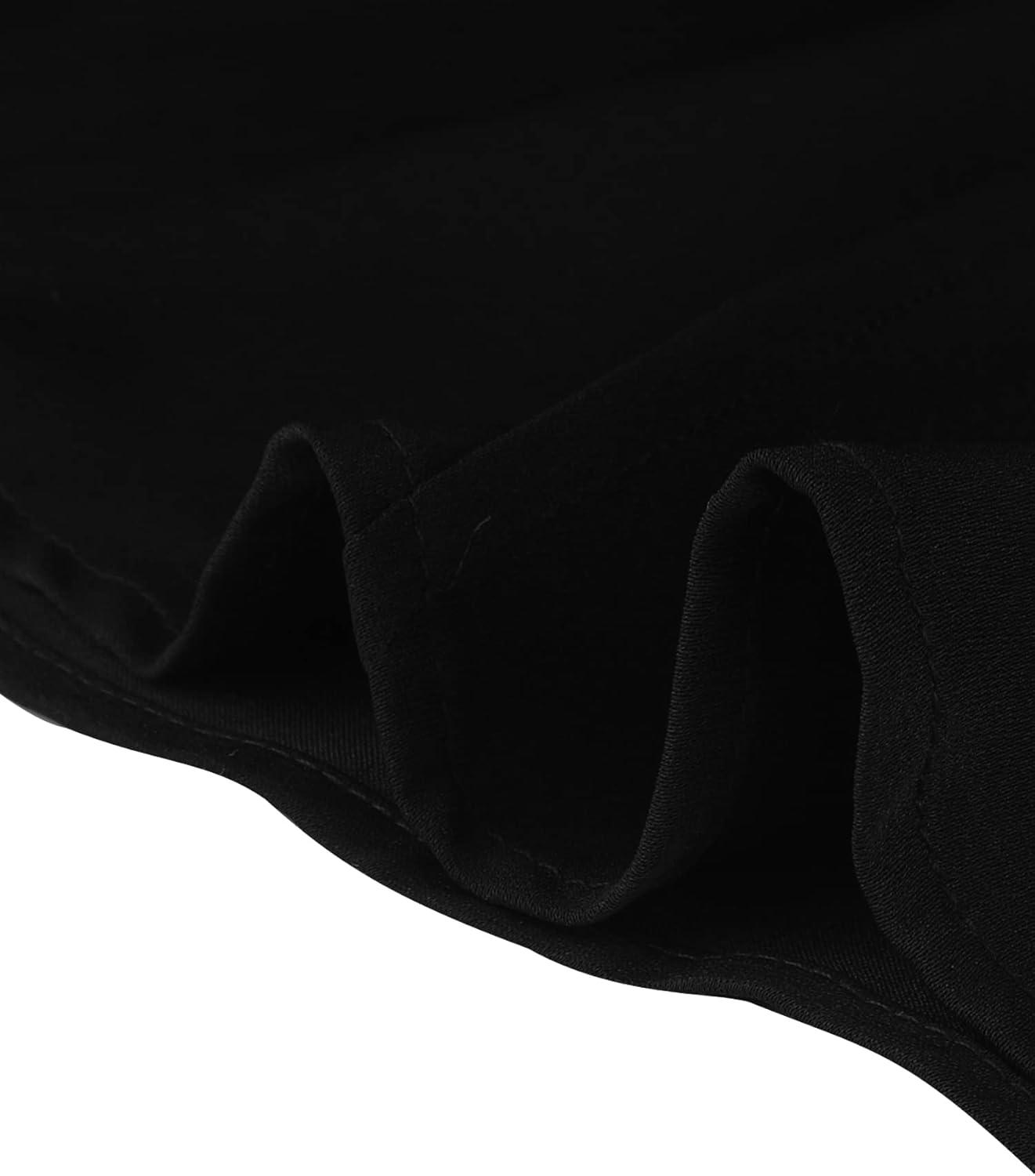 imageAllegra K Womens Vintage Peter Pan Collar Shirt Cute Lacy Trim Long Sleeve BlouseBlack