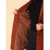 imageAllegra K Fall Coats for Womens 2025 Pea Coats Long Winter Trench CoatBrick Red