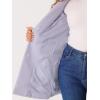 imageAllegra K Fall Coats for Womens 2025 Pea Coats Long Winter Trench CoatDusty Purple