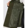 imageAllegra K Fall Coats for Womens 2025 Pea Coats Long Winter Trench CoatOlive Green