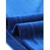 imageAllegra K Velvet Blouse for Womens Elegant Sweetheart Neck Long Sleeve Peplum TopRoyal Blue
