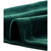 imageAllegra K Velvet Tops for Women Crew Neck Puff Long Sleeve Casual Pullover Fall Winter Blouses TopDark Green