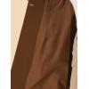 imageAllegra K Womens 2025 Coat for Winter Notch Lapel Collar One Button Outwear Classic Work Trench CoatsBrown