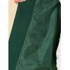 imageAllegra K Womens 2025 Coat for Winter Notch Lapel Collar One Button Outwear Classic Work Trench CoatsDark Green