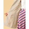 imageAllegra K Womens 2025 Winter Wrap Coat Shawl Collar Belted Single Breasted OvercoatsBeige