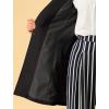 imageAllegra K Womens 2025 Winter Wrap Coat Shawl Collar Belted Single Breasted OvercoatsBlack