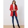imageAllegra K Womens 2025 Winter Wrap Coat Shawl Collar Belted Single Breasted OvercoatsRed