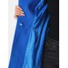 imageAllegra K Womens Classic Stand Collar Outwear Overcoat Long Sleeve Winter Belted Pea CoatBlue