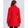 imageAllegra K Womens Elegant Overcoat Notched Shawl Collar Single Breasted Outerwear Winter Long CoatBright Red
