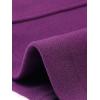 imageAllegra K Womens Elegant Overcoat Notched Shawl Collar Single Breasted Outerwear Winter Long CoatDark Purple