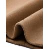 imageAllegra K Womens Elegant Overcoat Notched Shawl Collar Single Breasted Outerwear Winter Long CoatMid Brown