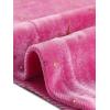imageAllegra K Womens Sparkly Glitter Velvet Mesh Sheer Sleeve Star Metallic DressHot Pink