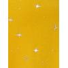 imageAllegra K Womens Sparkly Glitter Velvet Mesh Sheer Sleeve Star Metallic DressYellow