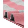 imageAllegra K Womens Striped Top Round Neck Tops Casual Long Sleeve ShirtPink Gray