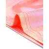 imageAllegra K Womens U Neck Sleeveless Halloween Party Clubwear Holographic Shiny Metallic Crop TopRose Pink