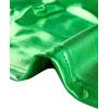 imageAllegra K Womens U Neck Sleeveless Halloween Party Clubwear Holographic Shiny Metallic Crop TopShamrock Green