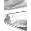 imageAllegra K Womens U Neck Sleeveless Halloween Party Clubwear Holographic Shiny Metallic Crop TopSilver
