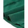 imageAllegra K Womens Vintage Peter Pan Collar Shirt Cute Lacy Trim Long Sleeve BlouseDark Green