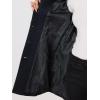 imageAllegra K Womens Winter Classic Outwear Overcoat with Pockets Single Breasted Pea CoatDark Blue