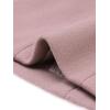 imageAllegra K Womens Winter Classic Outwear Overcoat with Pockets Single Breasted Pea CoatDusty Pink