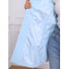 imageAllegra K Womens Winter Classic Outwear Overcoat with Pockets Single Breasted Pea CoatSky Blue