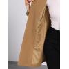 imageAllegra K Womens Winter Coat Elegant Notched Lapel Double Breasted Trench CoatCamel