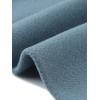 imageAllegra K Womens Winter Overcoat MidLong Stand Collar Single Breasted Coat OuterwearGrey Blue
