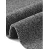 imageAllegra K Womens Winter Overcoat MidLong Stand Collar Single Breasted Coat OuterwearLight Grey