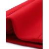 imageAllegra K Womens Work Office Winter Overcoat Single Breasted Point Collar Pea CoatBright Red