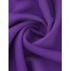 imageAllegra K Womens Work Tops Dressy Casual Shirts Mock Neck Keyhole Business Casual Long Sleeve BlouseDark Purple