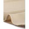 imageAllegra K Womens Work Tops Dressy Casual Shirts Mock Neck Keyhole Business Casual Long Sleeve BlouseKhaki
