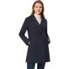 imageAllegra K Womens Notched Lapel Double Breasted Raglan Winter CoatsBlue