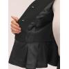 imageAllegra K 2 Piece Skirt Sets for Women Long Sleeve Blazer and Pencil Skirt Business SuitsBlack