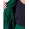 imageAllegra K 2 Piece Skirt Sets for Women Long Sleeve Blazer and Pencil Skirt Business SuitsDark Green