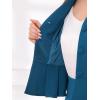imageAllegra K 2 Piece Skirt Sets for Women Long Sleeve Blazer and Pencil Skirt Business SuitsPeacock Blue