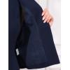 imageAllegra K 2 Piece Suit Dress Set for Womens Business Sleeveless Dress and Crop BlazerDark Blue
