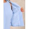 imageAllegra K 2 Piece Suit Dress Set for Womens Business Sleeveless Dress and Crop BlazerLight Blue