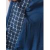imageAllegra K Business Suit Set for Womens 2 Piece Outfits Plaid Tweed Easter Short Blazer Jacket and Skirt SetsBlue