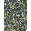 imageAllegra K Floral Skirt for Womens Elastic Waist ALine Midi SkirtsBlack Green
