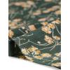 imageAllegra K Floral Skirt for Womens Elastic Waist ALine Midi SkirtsDark Green