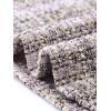 imageAllegra K Tweed Dress for Womens Summer Sleeveless Elegant Plaid Bodycon DressesPurple